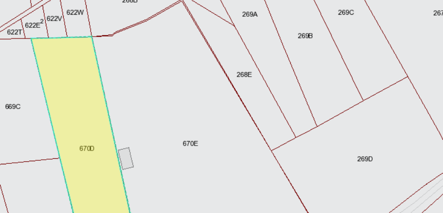 Très beau terrain à bâtir de 2370m²