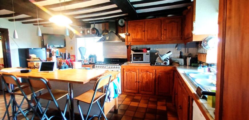 Fermette composée de 3 maisons