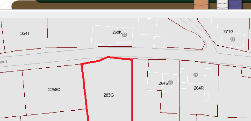 Superbe terrain à bâtir