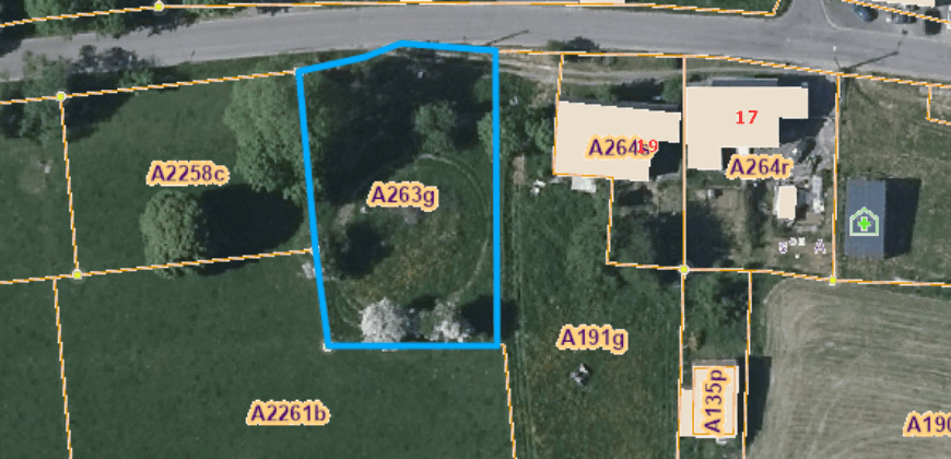 Superbe terrain à bâtir