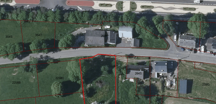 Superbe terrain à bâtir