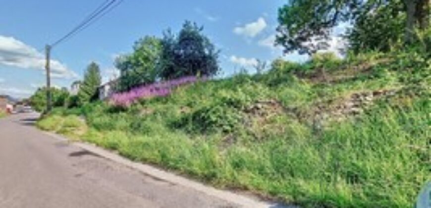 Superbe terrain à bâtir