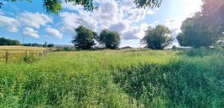 Superbe terrain à bâtir