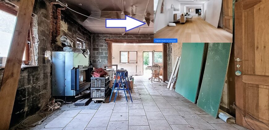 Belle maison de plain pied à rénover