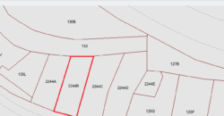 Très beau terrain à bâtir de plus de 750m²