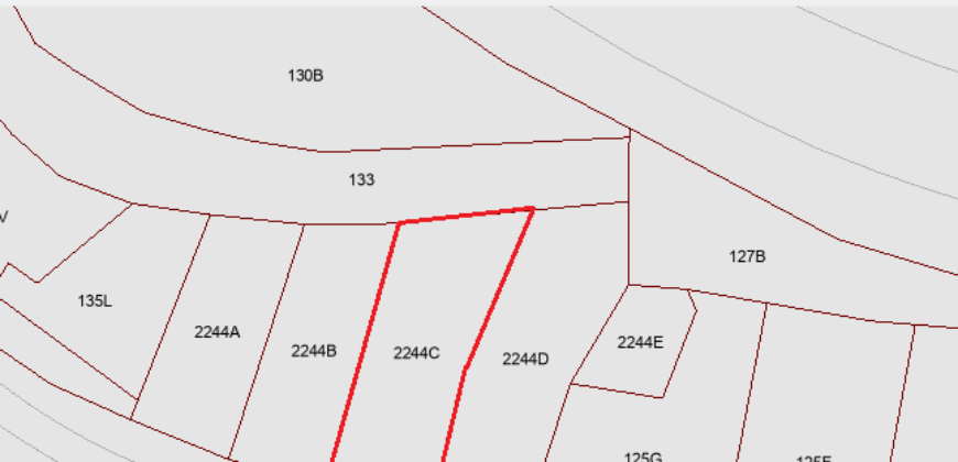 Très beau terrain à bâtir de plus de 1000m²