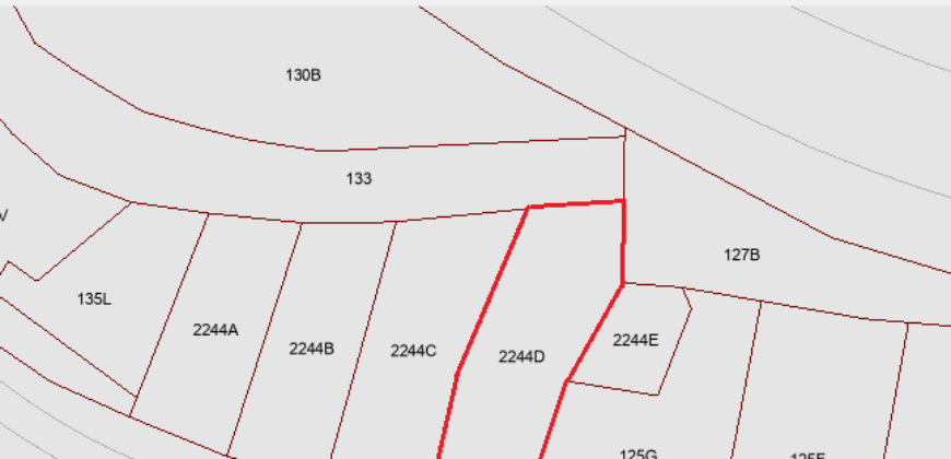 Très beau terrain à bâtir de plus de 1100m²