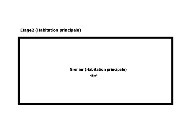 Belle maison deux chambres