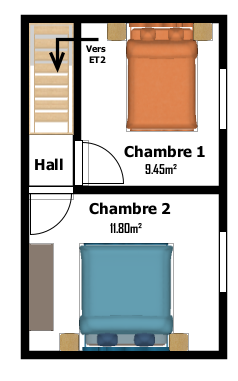 Superbe maison 4 chambres dans une rue paisible