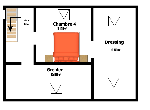 Grande maison 4 chambres avec possibilités de profession libérale