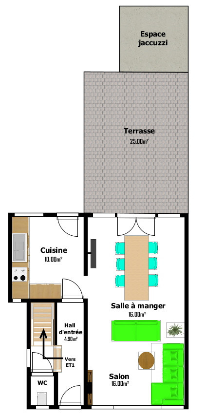 Superbe maison 3 chambres au coeur d’un quartier prisé de Ciney