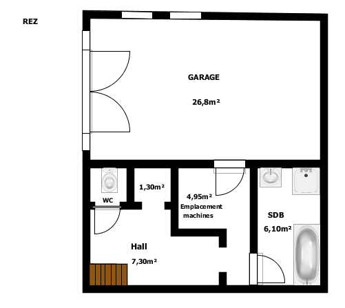 Avis aux investisseurs, deux maisons sur un terrain de plus de 1600m²