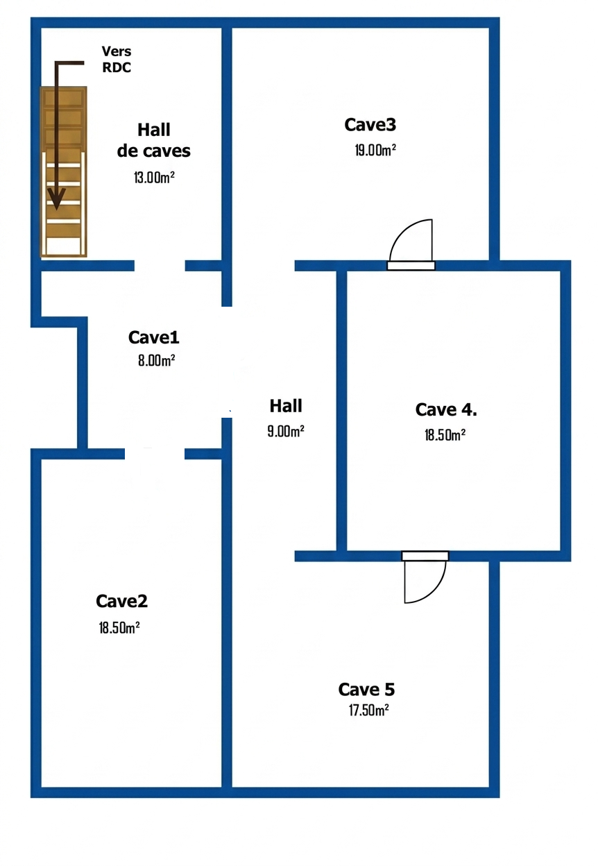Superbe villa 5 chambres avec piscine sur un terrain de plus de 3.000m²